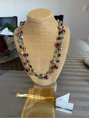 Trades of Hope Jeweled Necklace Fair Trade Boho Beaded Statement JNNA408